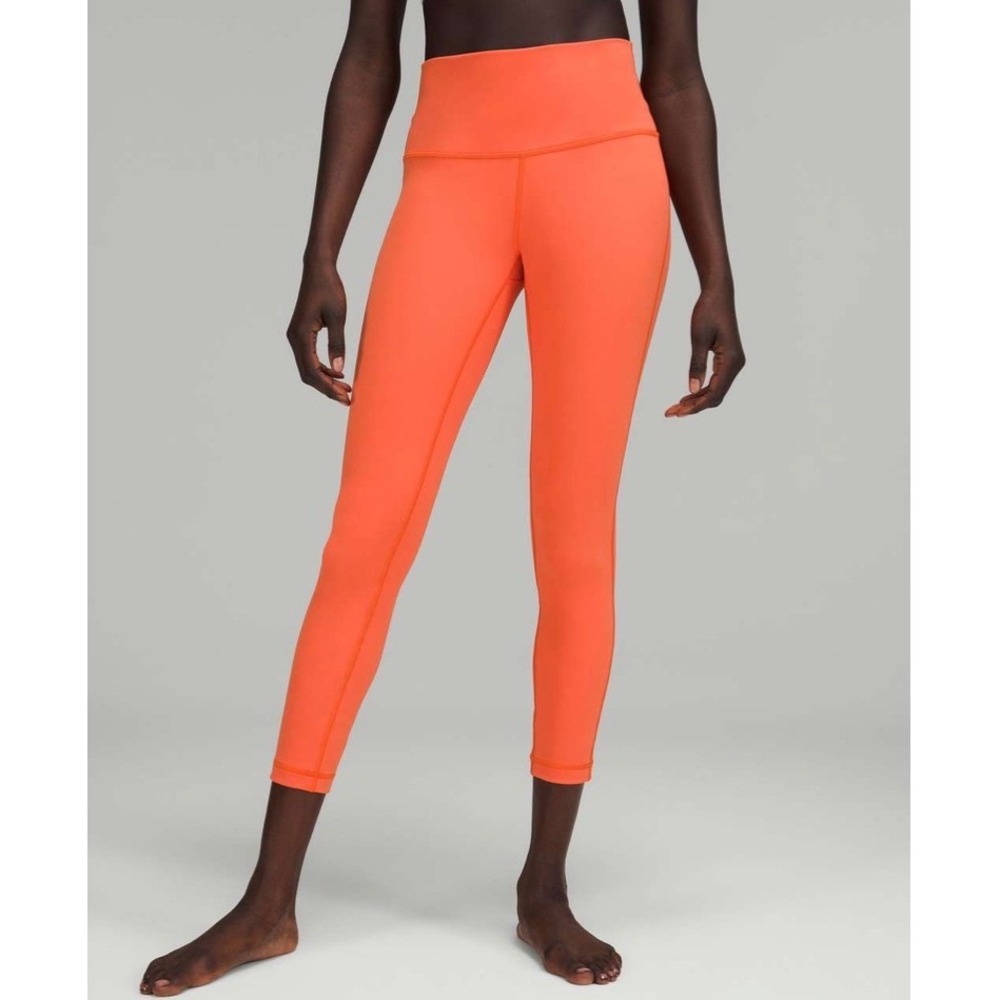Lululemon Wunder Under High-Rise Tight 25 Luxtreme Coral Womens Size 12 Leggings